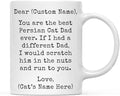 Andaz Press Personalized Funny Dad 11oz. Coffee Mug Gag Gift, Best Persian Cat Dad, Scratch in Nuts and Run to You, 1-Pack, Custom Cat Lover's Christmas Birthday Ideas, Includes Gift Box