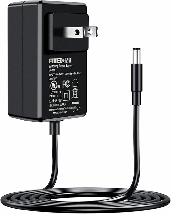 Cat Litter Box Adapter Automatic Self-Cleaning Classic Power Supply Cord Cable Charger (for Petsafe)