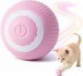 Interactive Dog & Cat Toy Ball, Automatic Moving Pet Toy for Small & Medium Dogs and Cats, USB-C Rechargeable Rolling Indoor Dog Toy for Boredom Relief