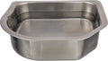 Neater Pets Stainless Steel Water Bowl for Cats or Dogs - Fits Inside of Neater Slow Feeder Double Diner, 8.5 Cups