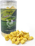Egg Yolk Treats for Dogs Cats, 100% Pure Single Ingredient Natural Pet Treats, Healthy Grain Free Crunchy Snacks, Supports Skin & Coat, Meal Topper for Training, 4oz