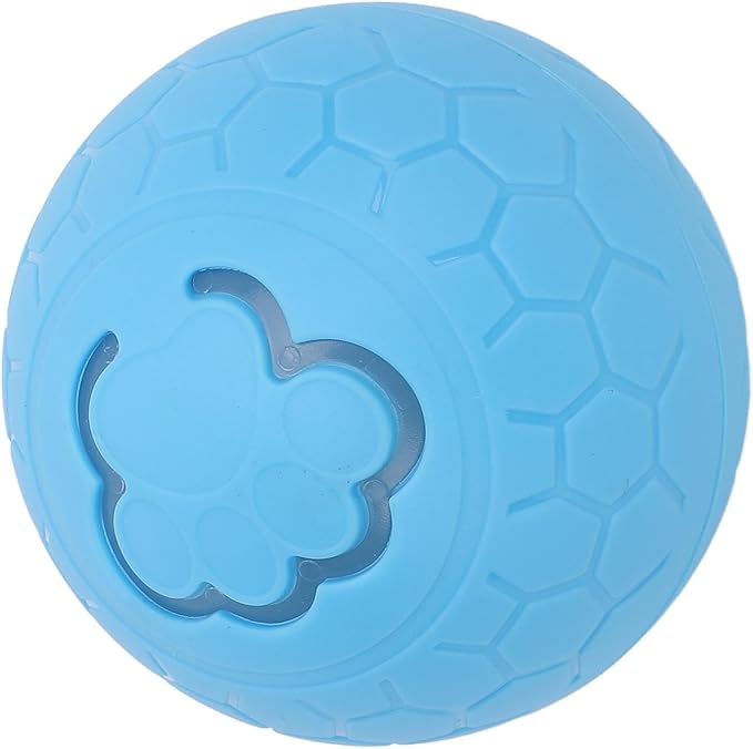 Interactive Dog Ball, Automatic Rolling Ball Toy for Dogs Cats with Intelligent Playtime, Bite, Portable Fun, Health Promotion, Boredom Relief, for Small Medium Large (Blue)