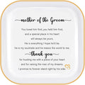 PUDDING CABIN Mother of the Groom Gift from Bride – Wedding Jewelry Dish, Thank You Gift for Mom, Mother-in-Law, Future Mother-in-Law Keepsake Jewelry Tray