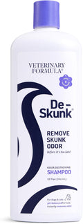 Odor Destroying Shampoo for Dogs, 32 oz. – Formulated with Powerful De-Greasers, Skunk Odor Remover for Pets, Carpet, Furniture and More – Removes Skunk Smell Fast