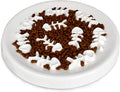Lorde Slow Feeder Cat Bowls, Ceramic Fun Slow Feed Interactive Bloat Stop Puzzle Cat Bowl Healthy Eating Diet Pet Dog Slow Feeding Bowls… (Fish Bone)