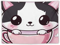 MaSiledy Tapestry Kawaii Cat Tapestries for Bedroom Cute Cat Kitten Tapestry As Wall Art Wall Art for Home Decor Landscape 60"x80" Wall Hanging for Home Decor Bedroom Living Room Dorm Decor