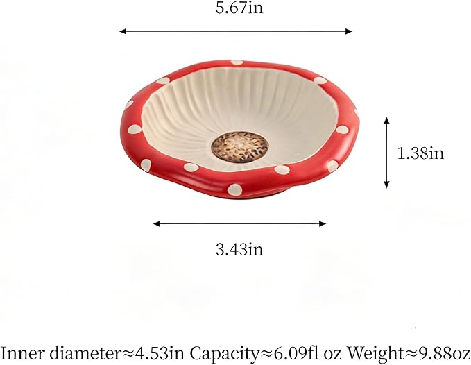 Ceramic Slow Feeders Cat Bowl Set with Wooden Stand, Elevated Pet Slow Dishes Protects Pet's Gut and Neck, Suitable for Kittens and Pubby to Eat Dry and Wet Food