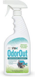 PetFX OdorOut - Patented Non-Toxic Odor Elimator for Pet Urine and Feces - Removes All Nitrogen Based Odors at Source