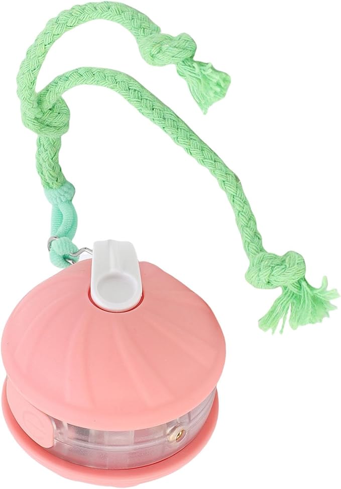 Interactive Cat Toy Ball, Automatic Moving Rolling Smart Pet Ball with Obstacle Avoidance, for Cats and Small Dogs (Pink)