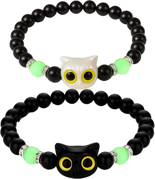 Matching Bracelets for Couples, Anniversary Birthday Gifts for Boyfriend Girlfriend Husband Wife, Long Distance Relationship