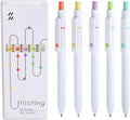 VICO Gel Pens, 5 Pcs 0.5mm Quick Dry Black Ink Pen Fine Point Smooth Writing Pens, Aesthetic Cute Office School Supplies Gifts for Women Men, High-End Series for Journaling Note Taking