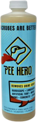 Pee Hero Dog Pee Cleaner 16 oz Concentrate (Makes 2 Gallons), Cat Urine Odor Eliminator - Dog Urine Odor Eliminator Concentrate, Turf Cleaner for Pet Urine Outdoor