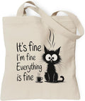 Pets Lover Gifts Tote Bag for Women, Dogs Cats Bee Aesthetic Canvas Bag with Inner Pocket