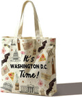 Tote Bag For Women Man, Reusable Work Shopping Grocery Shoulder Bags
