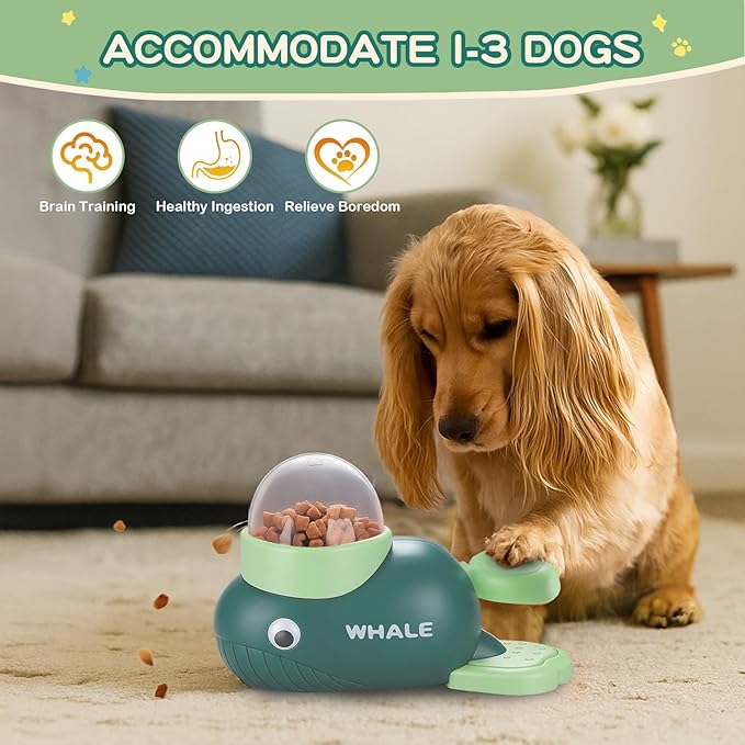 Interactive Dog Toys & Cat Toys for Indoor Cats, Dog Puzzle Toy Slow Feeder Bowl, Puppy Enrichment Toys, Interactive Cat Toys, Dog Feeder Puzzle Toy for Smart Dogs to Keep Them Busy