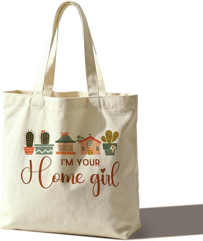 Tote Bag For Women Man, Reusable Work Shopping Grocery Shoulder Bags