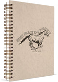 KDHTY Funny Vintage Horse Notebook Journaling,Vintage Bible Verse Christian Gifts for Women,Horse Gifts for Girls,Prayer Journal Bible Verse Notebooks for Note Taking Church Work,5.5 x 8.3