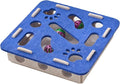 Interactive Cat Puzzle Feeder Toy - Felt Maze Box with 3 Jingle Balls for Indoor Cats, Kittens to Adults - Mental Stimulation, Slow Feeding & Fun Exercise Encourages Natural Hunting Instincts