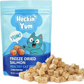 Freeze-Dried Salmon Cat Treats for Skin & Coat Health, 4oz, Single Ingredient High Protein Reward Snacks for Pets, Grain & Gluten Free
