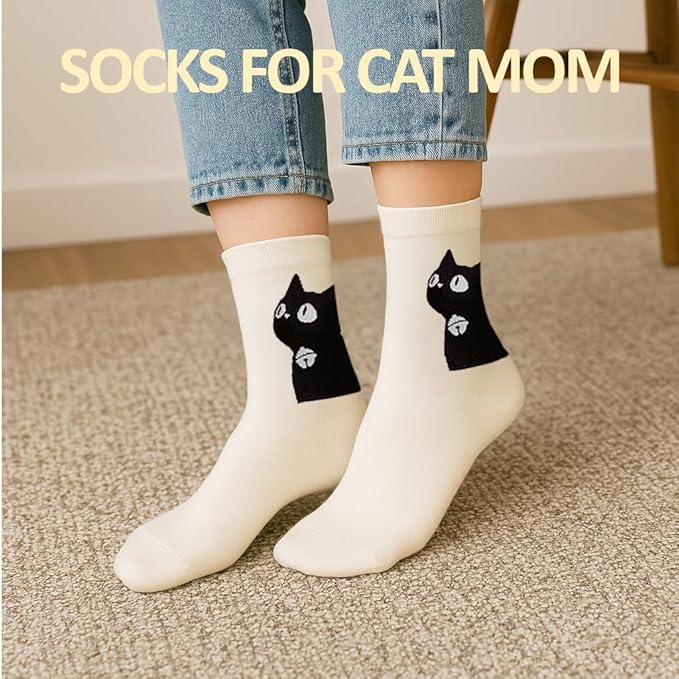 LUICONMO Cat Mom Gifts, Cat Lover Gifts For Women, Mothers Day Gift For Mom Cute Cats Themed Gift For Crazy Cat's Lady, Women, Daughters with 16oz Glass cup