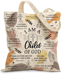 Aesthetic Canvas Tote Bag for Women - with Magnetic Snap Closure & Zipper Inner Pocket Reusable Bag for Shopping