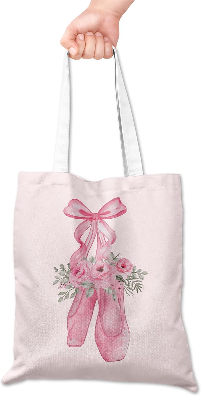 Grace Yonks Cute Canvas Tote Bag – Aesthetic Large Reusable Bag