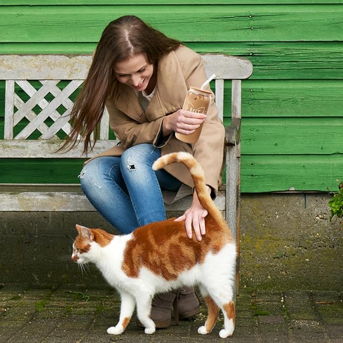 Cat Gifts for Cat Lovers, Cats Mom Gift for Women, Cats Themed Gift for Daughter, Aunt, Coworker, Her, Nurse, Funny Birthday Gifts for Sister, Friends, Christmas, Valentine's Day Gifts for Wife