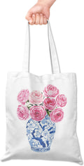 Grace Yonks Cute Canvas Tote Bag – Aesthetic Large Reusable Bag