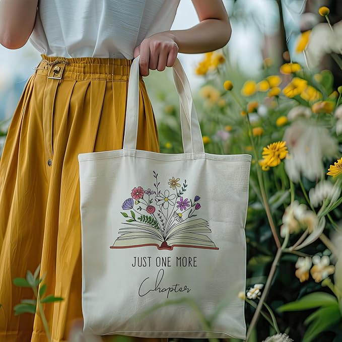 bmuvghi Canvas Tote Bag with Pocket Cute Tote Bag Aesthetic Reusable Shopping Grocery Bags Birthday Gifts for Women