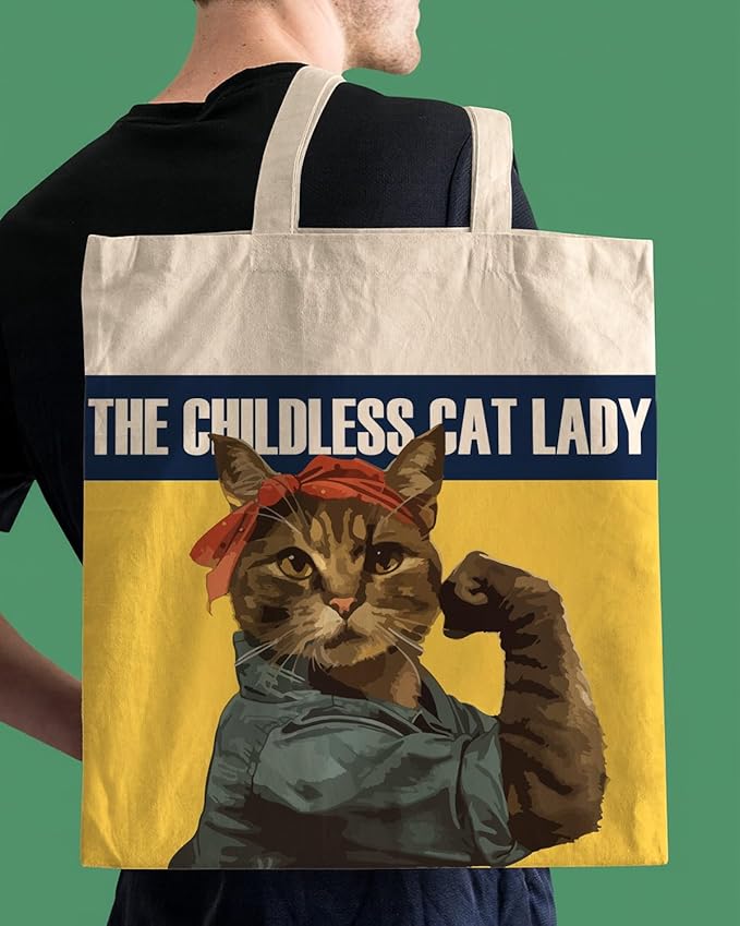 Cute Animal Tote Bag, Animal Lover Gift, Canvas Tote Bag for Women, Reusable Shopping Bags for Casual Shopping Work