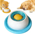 Dog Lick Bowl, Dog Cat Enrichment Toys - Interactive Slow Feeder & Anxiety Relief Treat Dispenser with Non-Slip Base for Puppy Kitten Mental Stimulation. (Blue-Dog)