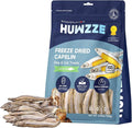 Freeze Dried Capelin Treats for Dogs & Cats, Single Ingredient Pet Fish Snacks, High Protein, Rich in Omega-3 for Skin Coat Health, Grain Free, 4.94 oz