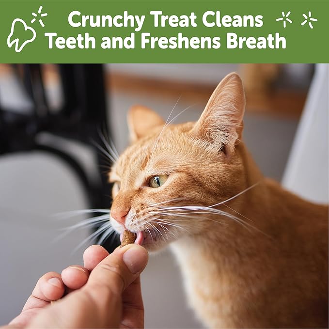 Wellness WHIMZEES Cat Dental Treats, Freshens Breath, Chicken and Salmon Flavor, 2 oz Bag