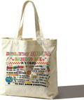 Tote Bag For Women Man, Reusable Work Shopping Grocery Shoulder Bags