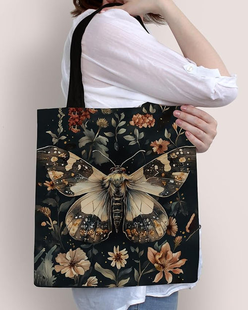 Canvas Tote Bag for Women Aesthetic Reusable Grocery Shoulder Bag for Shopping Work Travel Beach Teacher-05
