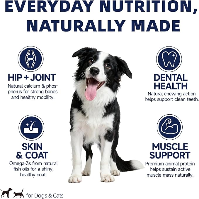 Freeze Dried Capelin Treats for Dogs & Cats, Single Ingredient Pet Fish Snacks, High Protein, Rich in Omega-3 for Skin Coat Health, Grain Free, 4.94 oz