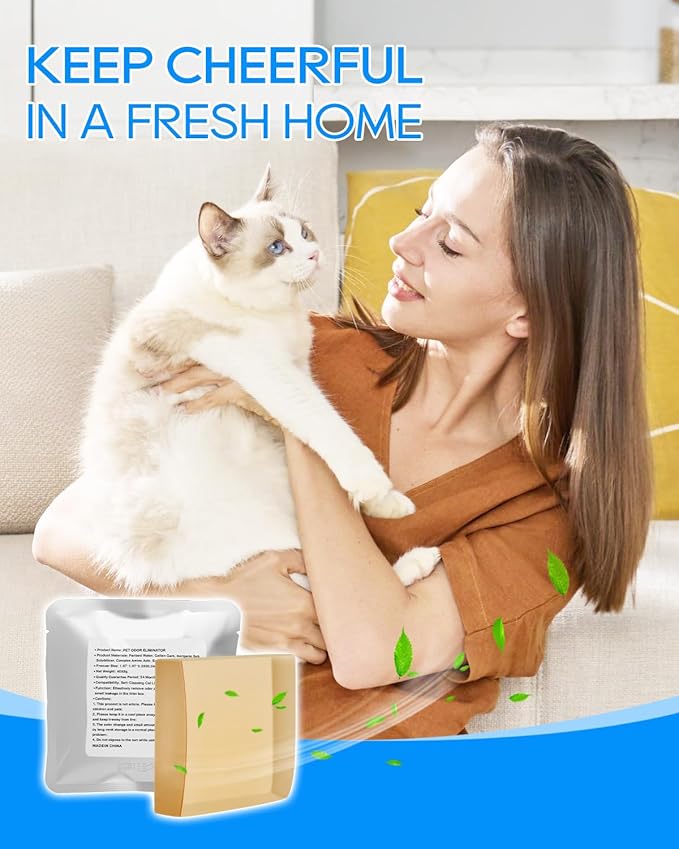 6-Pack N50 Odor Eliminator Refill Compatible with PuraMax 2 Fit for Purobot MAX PRO Automatic Self Cleaning Litter Box, Cat Litter Freshener for Home Toilet