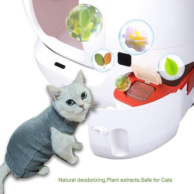 Pet Odor Eliminator,Cat Litter Box Odor Deodorant Gel Suitable for Self-Cleaning (3 Pack)