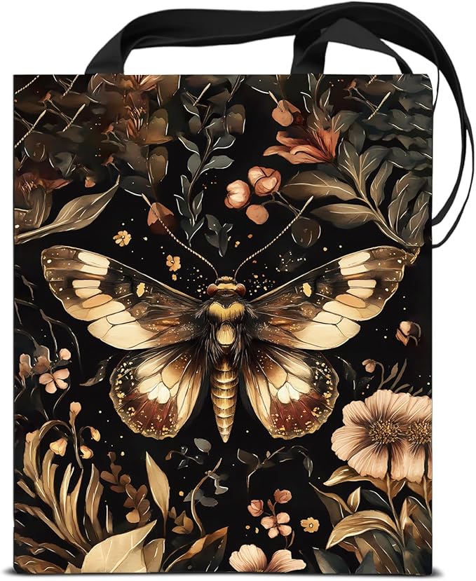 Canvas Tote Bag for Women Aesthetic Reusable Grocery Shoulder Bag for Shopping Work Travel Beach Teacher-05