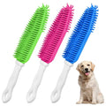3 Pieces Pet Hair Remover - Car & Auto Detailing Brush, Lint Remover for Dogs Cats, Rubber Massage Brushes for Furniture, Car Interiors, Carpet