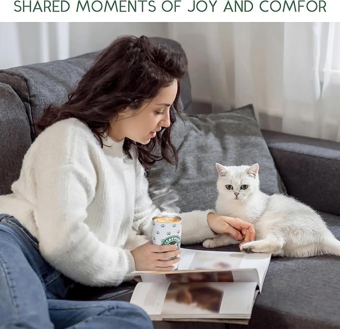Cat Mom Gifts, Cat Lover Gifts for Women, 20 OZ Tumbler & Canvas Tote Bag - Funny Crazy Lady Birthday, Mothers Day, Cat Themed Gifts for Wife, Women Friend, Sister, Grandma