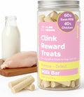 Clink Design Dog Training Treats, Training Treats for Dogs and Cats, Freeze Dried Goat Milk Snacks, 60% Goat Milk & 40% Chicken, 2.5oz