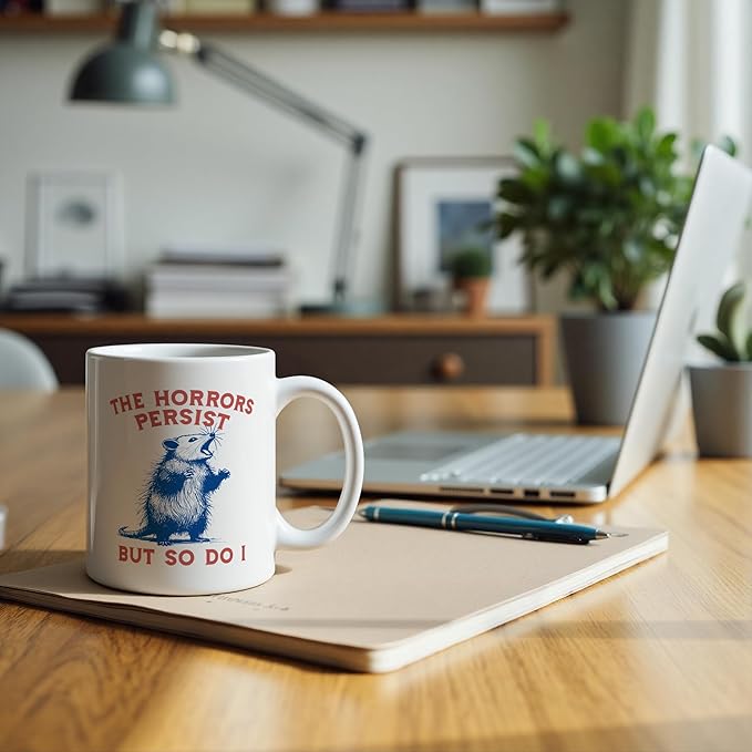Funny Duck Mug 11 oz, Duck Lover Gifts, Sarcastic Gag Gift for Coworkers Friends Coffee Cups Ceramic, Ducks and Let It Hit Someone Else Ceramic Mug for Coffee Tea Hot Cocoa Home Office Work