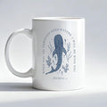 Whale Shark Christian Mug, Isaiah 43:2 Bible Verse Coffee Cup, Christian Gifts for Women Men, Coastal Beach Religious Scripture Ceramic Coffee Mug 11 oz