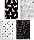 Cat Notebooks for Work, 4 Pcs A5(8.26x5.7inch) College Ruled Notebook Journal for Women, Cute Notepads Lined Journals for Writing, Cute Diary Stationary Cat Lover Gifts 3