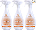 POOPH® Kitty Odor Eliminator Spray – 32oz Single & 32oz 2-Pack Bundle – Patented, Fragrance-Free, Non-Toxic, Safe for Cats – Use on Furniture, Litter Areas, Bedding & More