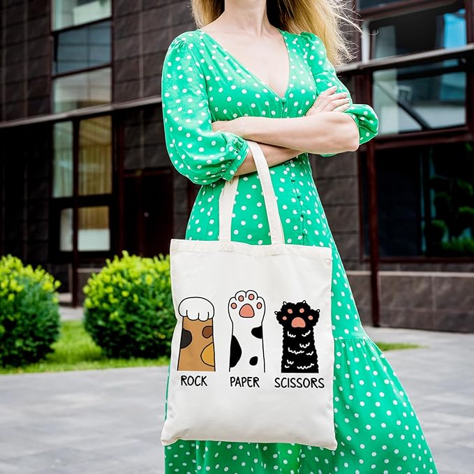 Aesthetic Cute Tote Bag with Handle for Girls Women - BT6