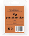 Pumpkin Spice | Pet Safe Wax Melts | All Natural Soy | Non-Toxic | Dog Friendly | Vet Approved | Long Lasting Home Fragrance | Pet Odor Eliminator | Clean Burning Wax Cubes | Safe Air Freshener