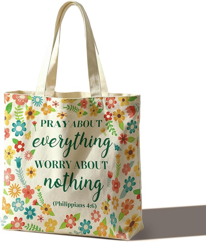 Tote Bag For Women Man, Reusable Work Shopping Grocery Shoulder Bags