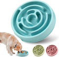 Slow Feeder Dog Bowls Puzzle Dog Bowl with Anti-Slip Slow Feeder & Non-Slip Design, Boredom and Anxiety Reducer Suitable for All Breed Dogs and Cat